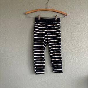 Gap Boys 3T Striped Pants / Joggers Blue Drawstring